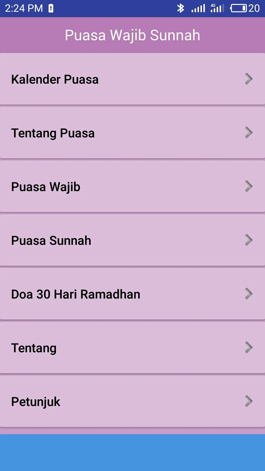 Kalender Puasa Wajib Sunnah | Indus Appstore | Screenshot