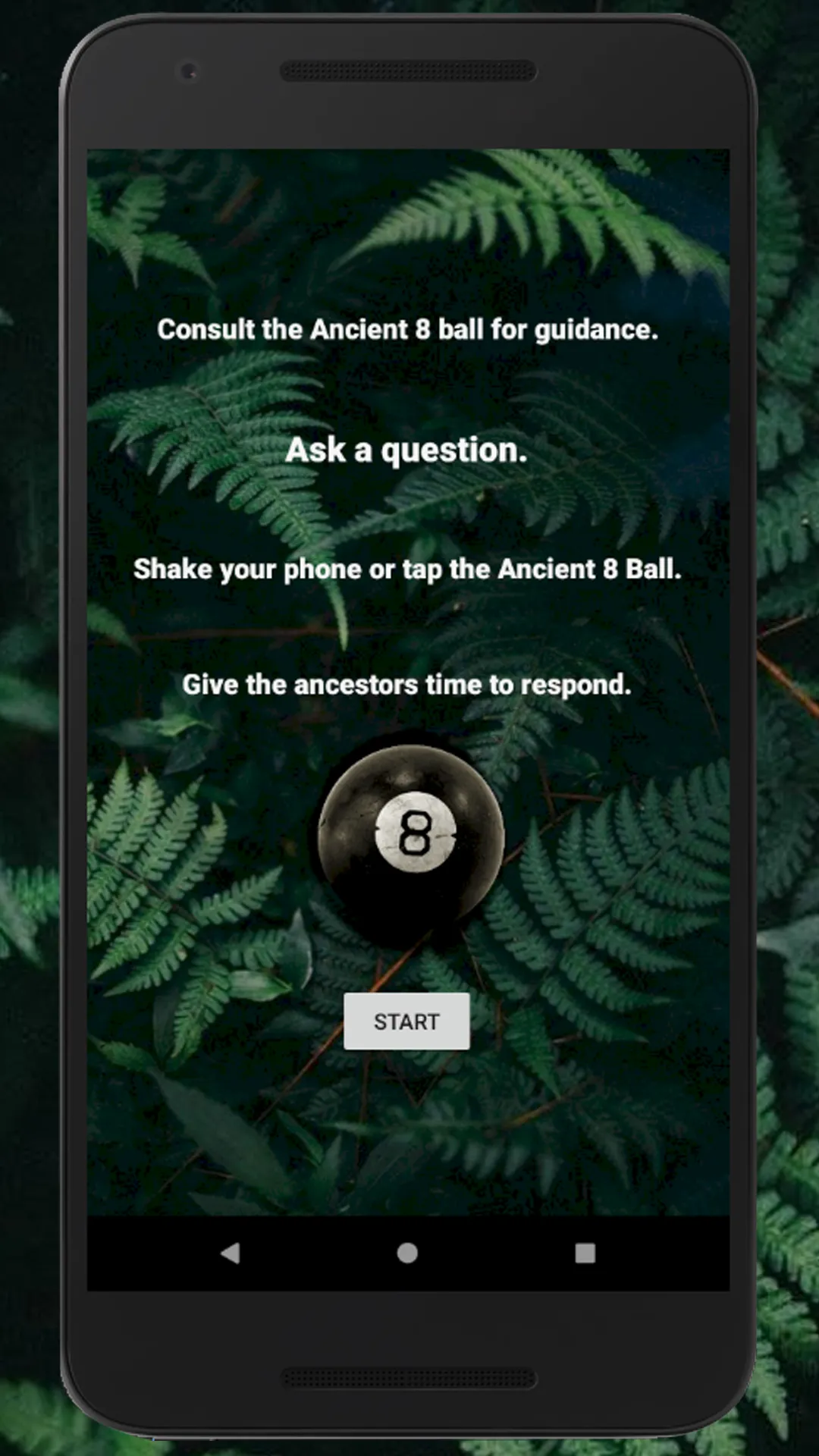 Ancient 8 Ball | Indus Appstore | Screenshot