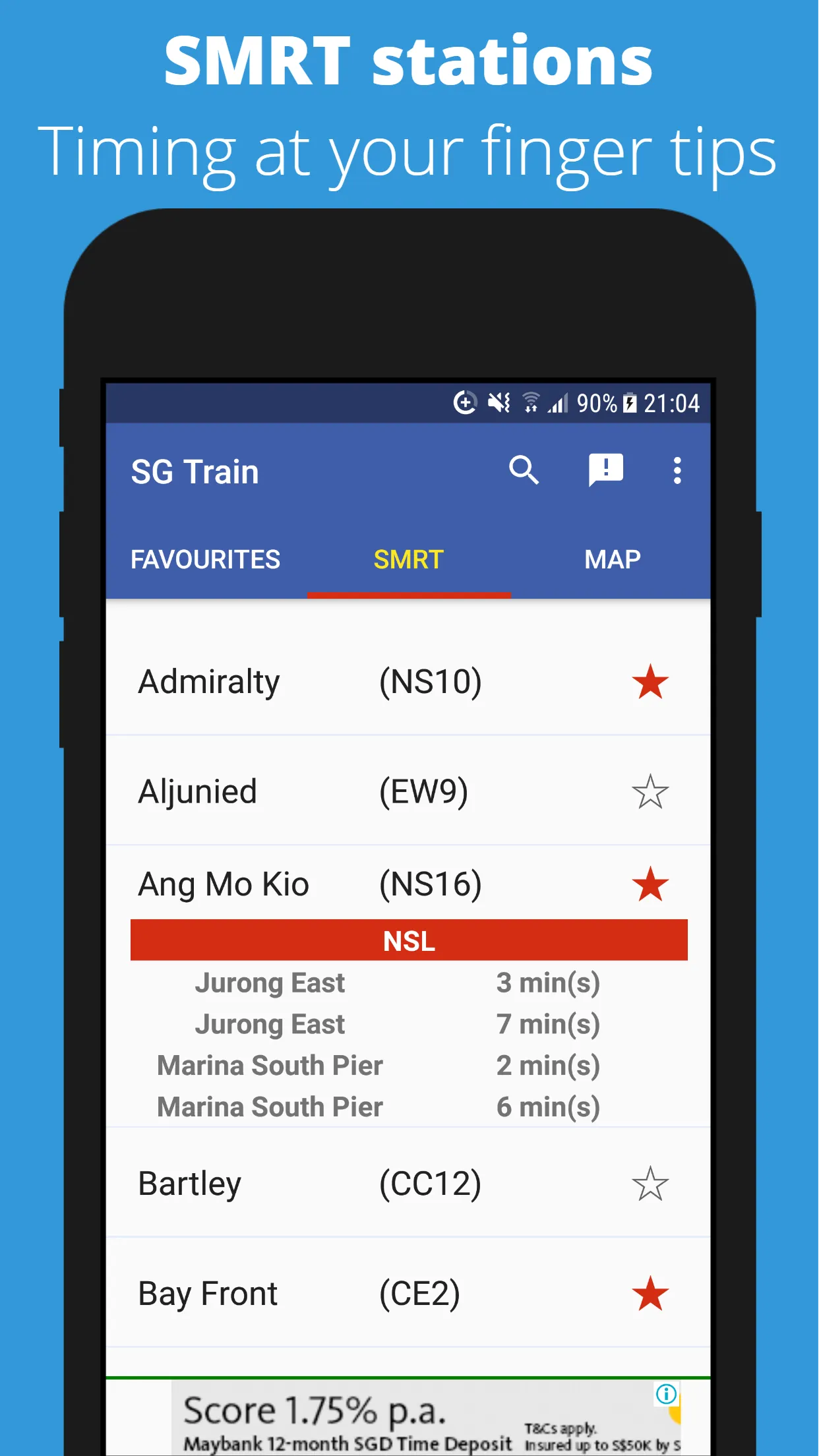 SG MRT | Indus Appstore | Screenshot