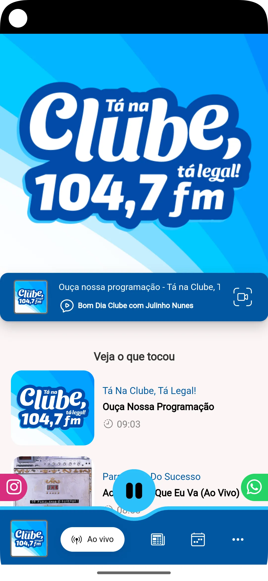 Clube FM São Carlos | Indus Appstore | Screenshot