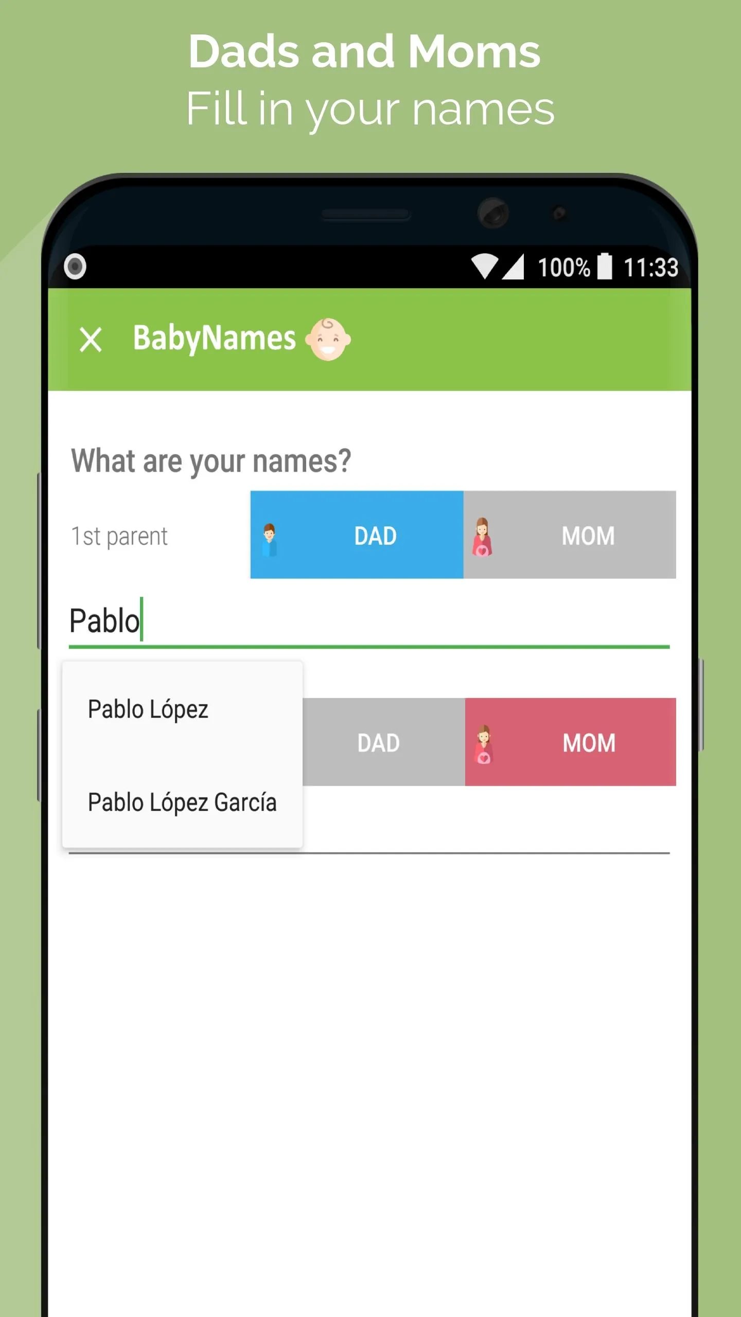 BabyNames: Spanish baby names | Indus Appstore | Screenshot