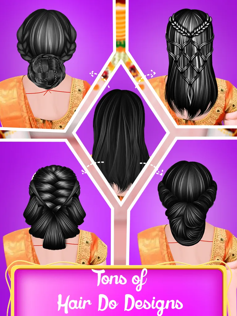 Indian Girl Makeover - Wedding | Indus Appstore | Screenshot