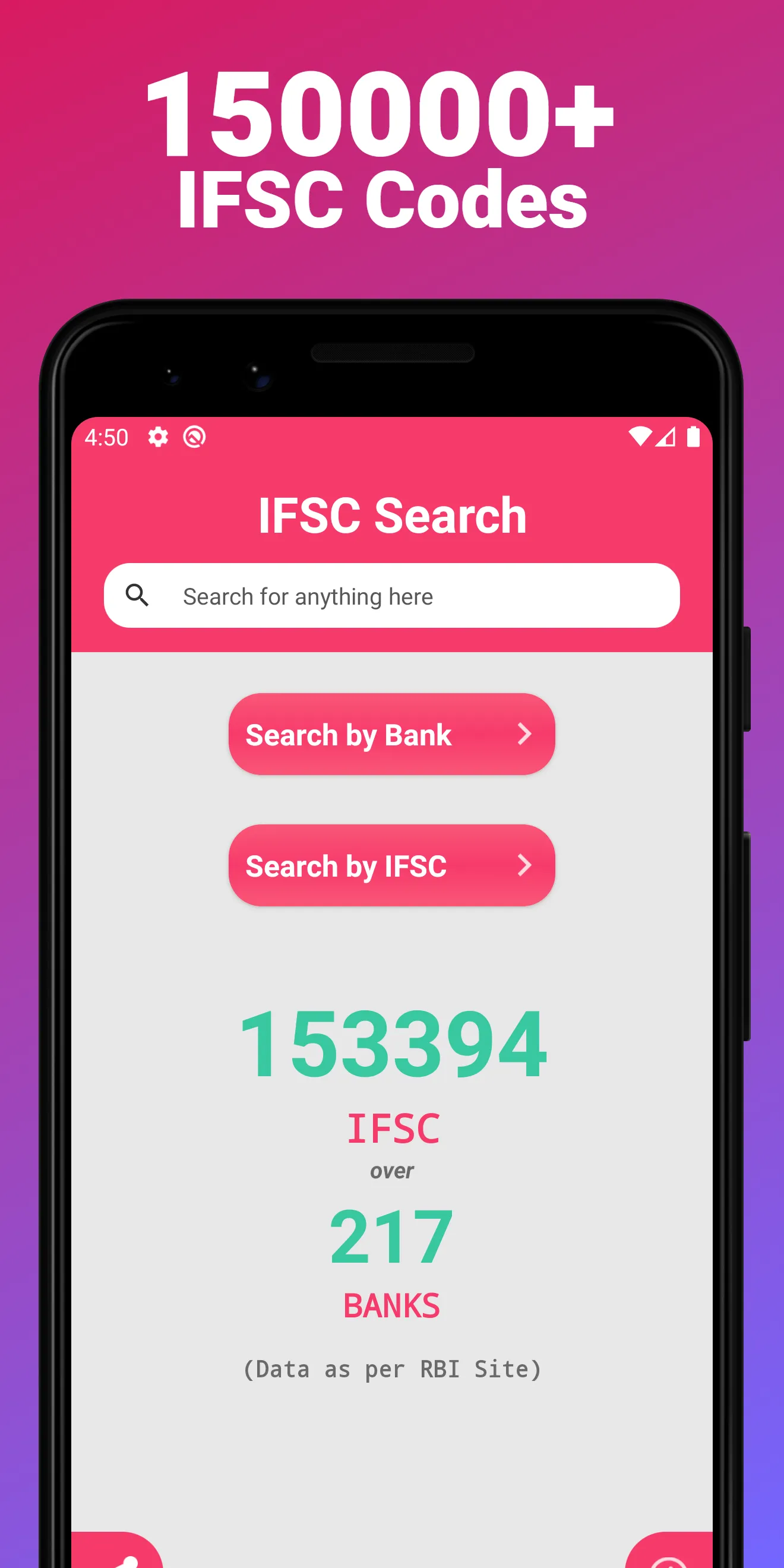 Offline IFSC Codes All Banks | Indus Appstore | Screenshot