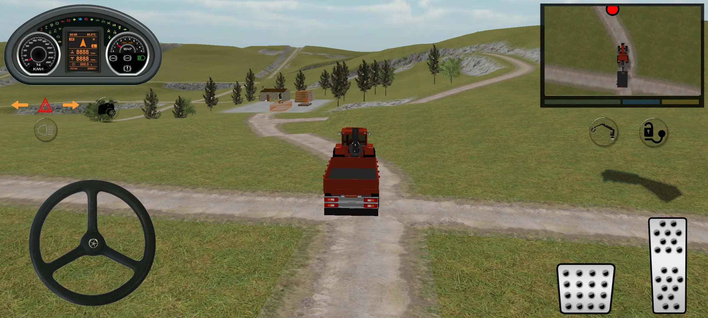 Tractor Forest Works Simulator | Indus Appstore | Screenshot