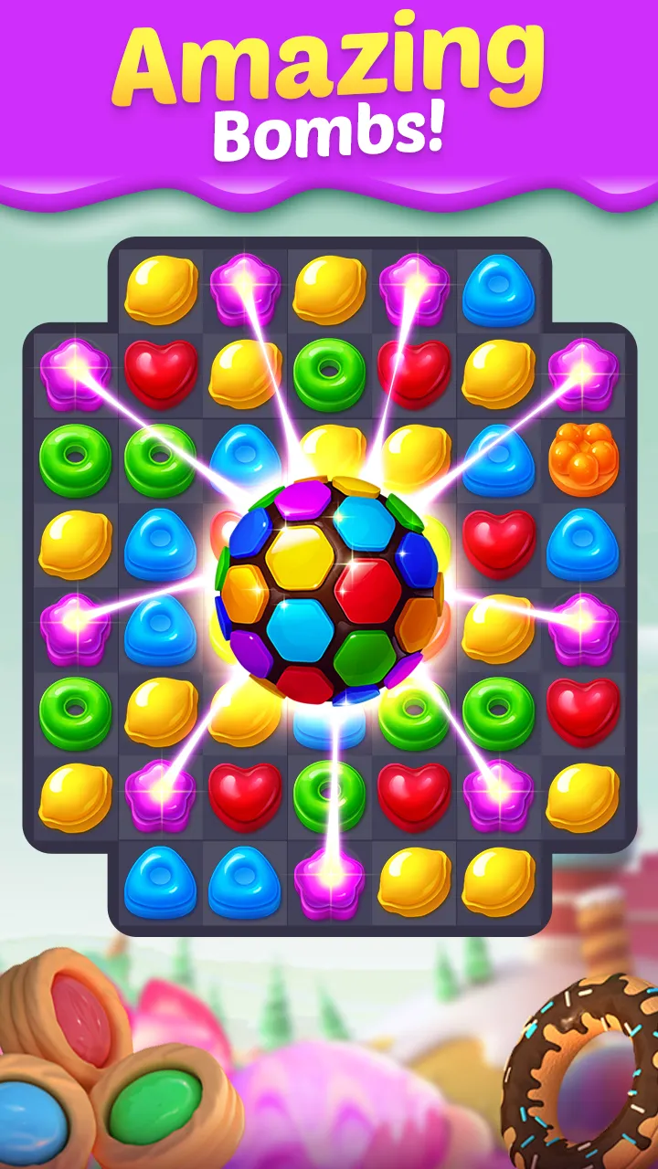 Candy Smash Mania: Match 3 Pop | Indus Appstore | Screenshot