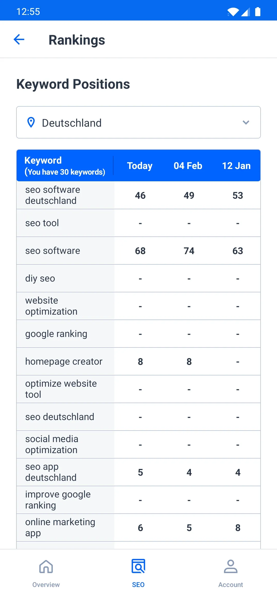 rankingCoach | Indus Appstore | Screenshot