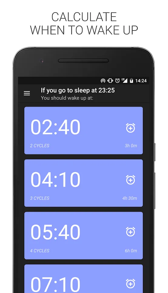 Sleep Time - Cycle Alarm Timer | Indus Appstore | Screenshot