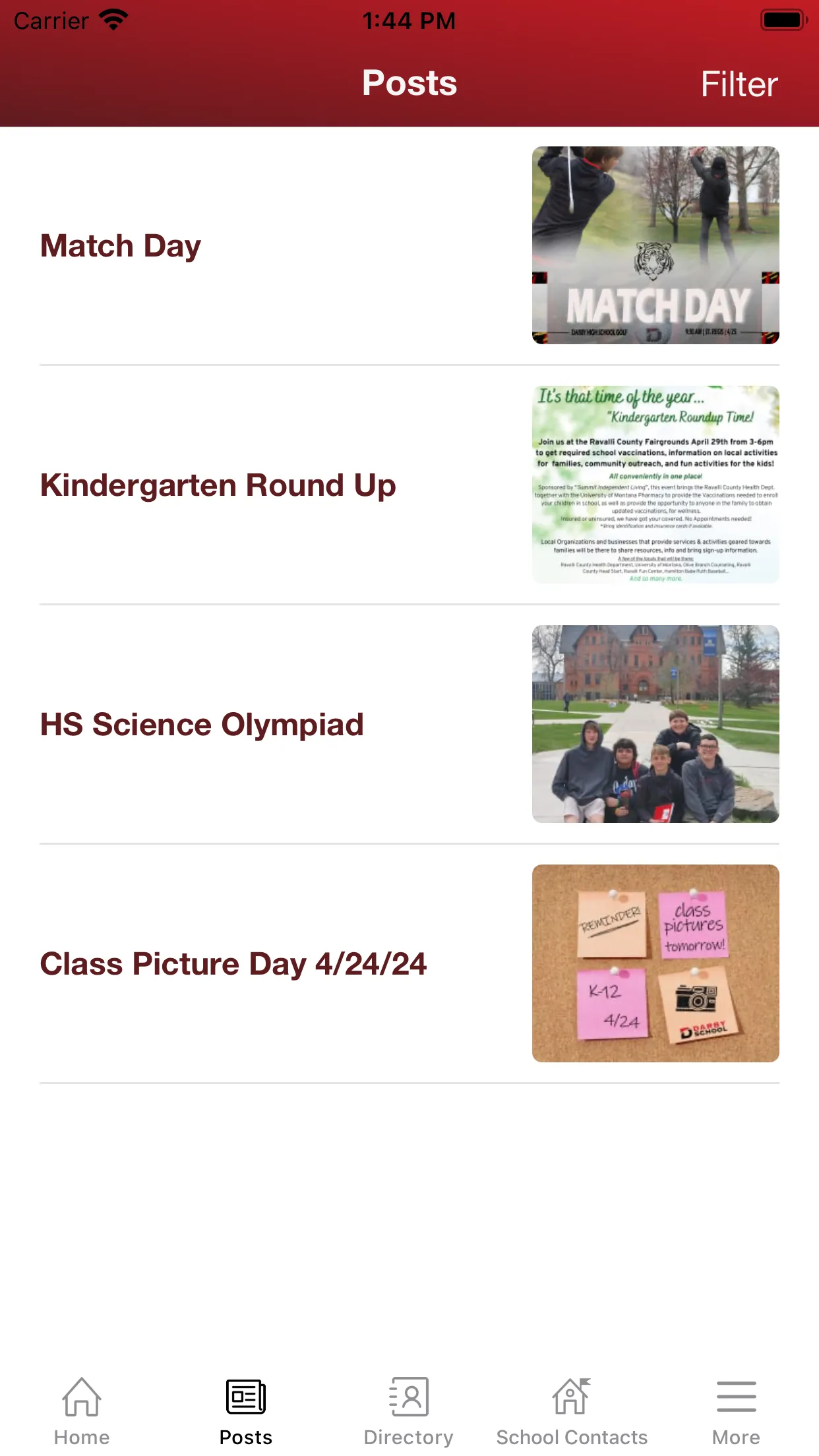 Darby School District | Indus Appstore | Screenshot