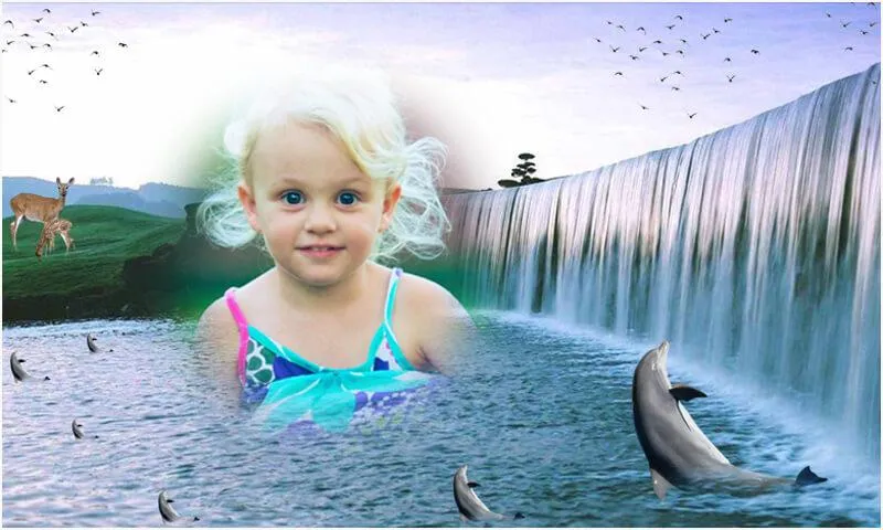 Waterfall Photo Frames | Indus Appstore | Screenshot