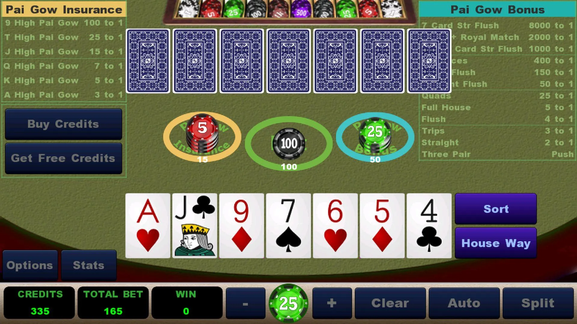 Ace Pai Gow Poker | Indus Appstore | Screenshot