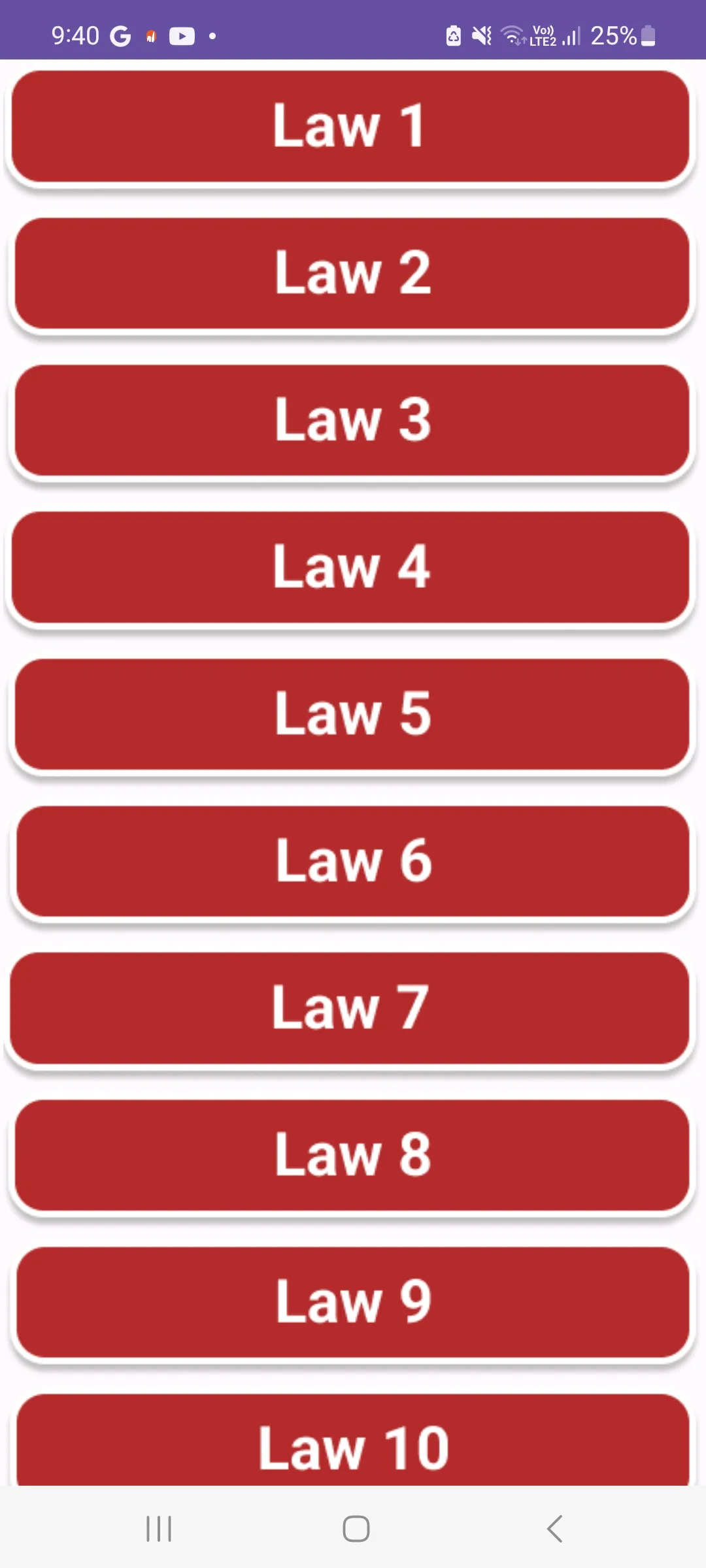 The 48 Laws of Power | Indus Appstore | Screenshot