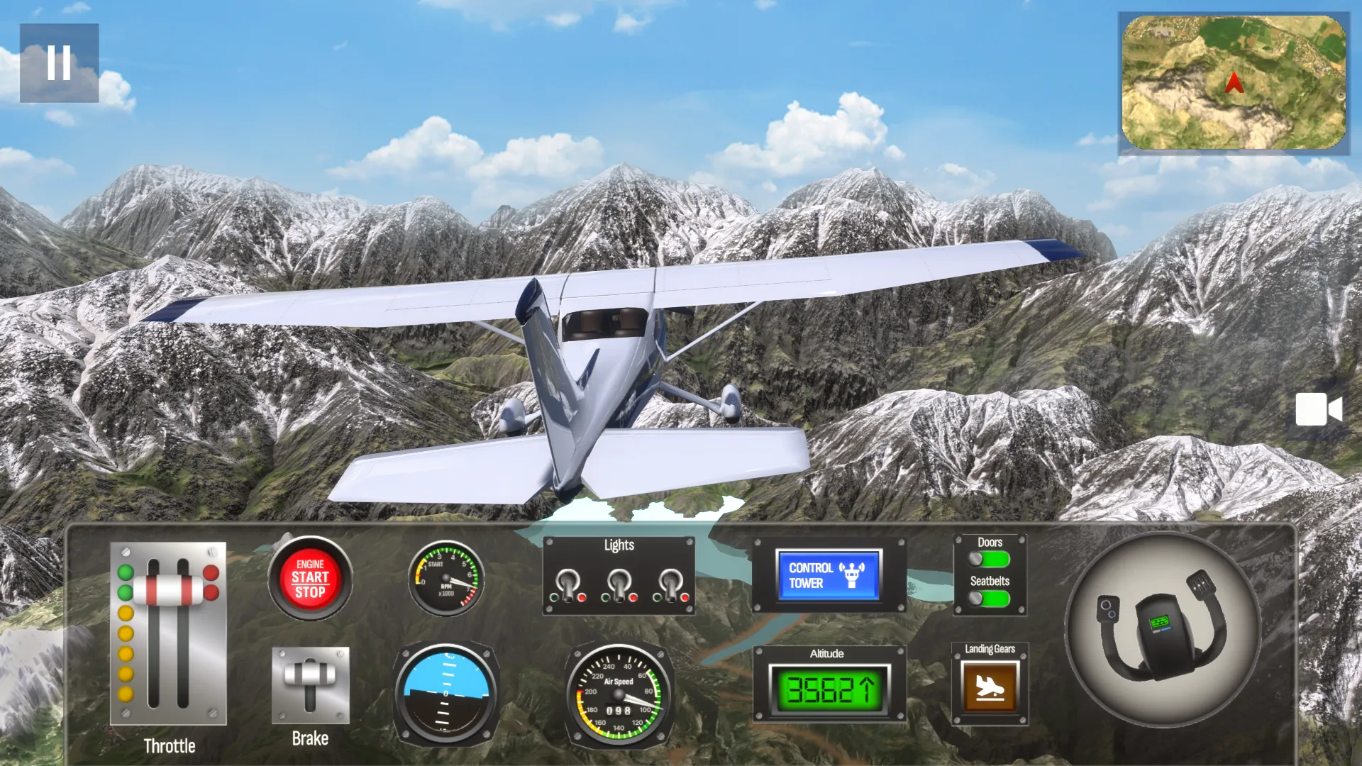 Airplane Pro: Flight Simulator | Indus Appstore | Screenshot