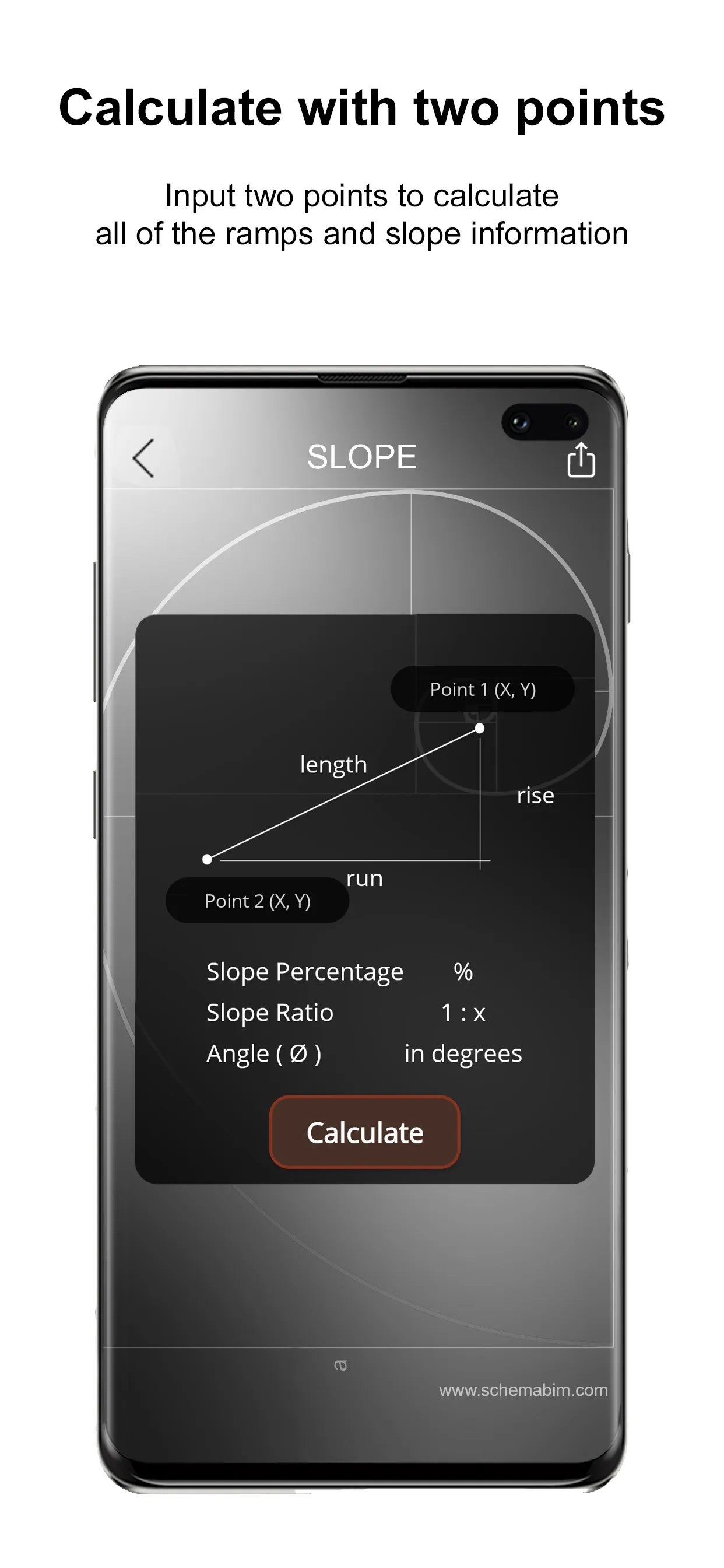 Slope Calculation Tool | Indus Appstore | Screenshot