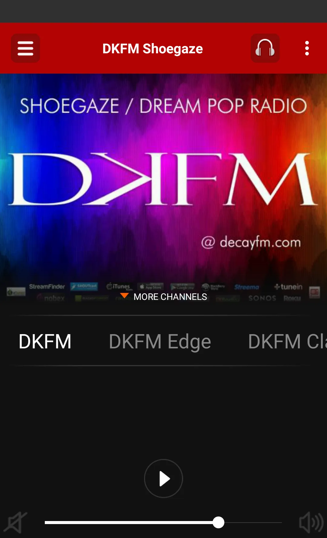 DKFM Shoegaze | Indus Appstore | Screenshot