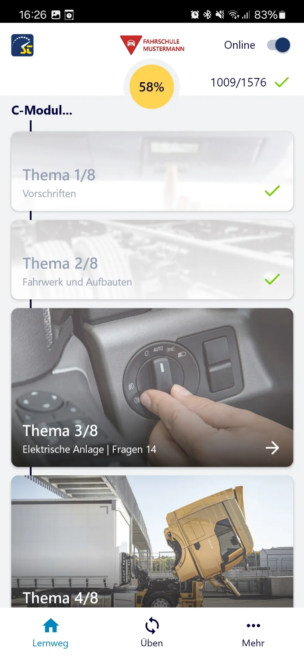 STEIG EIN! Online- App | Indus Appstore | Screenshot