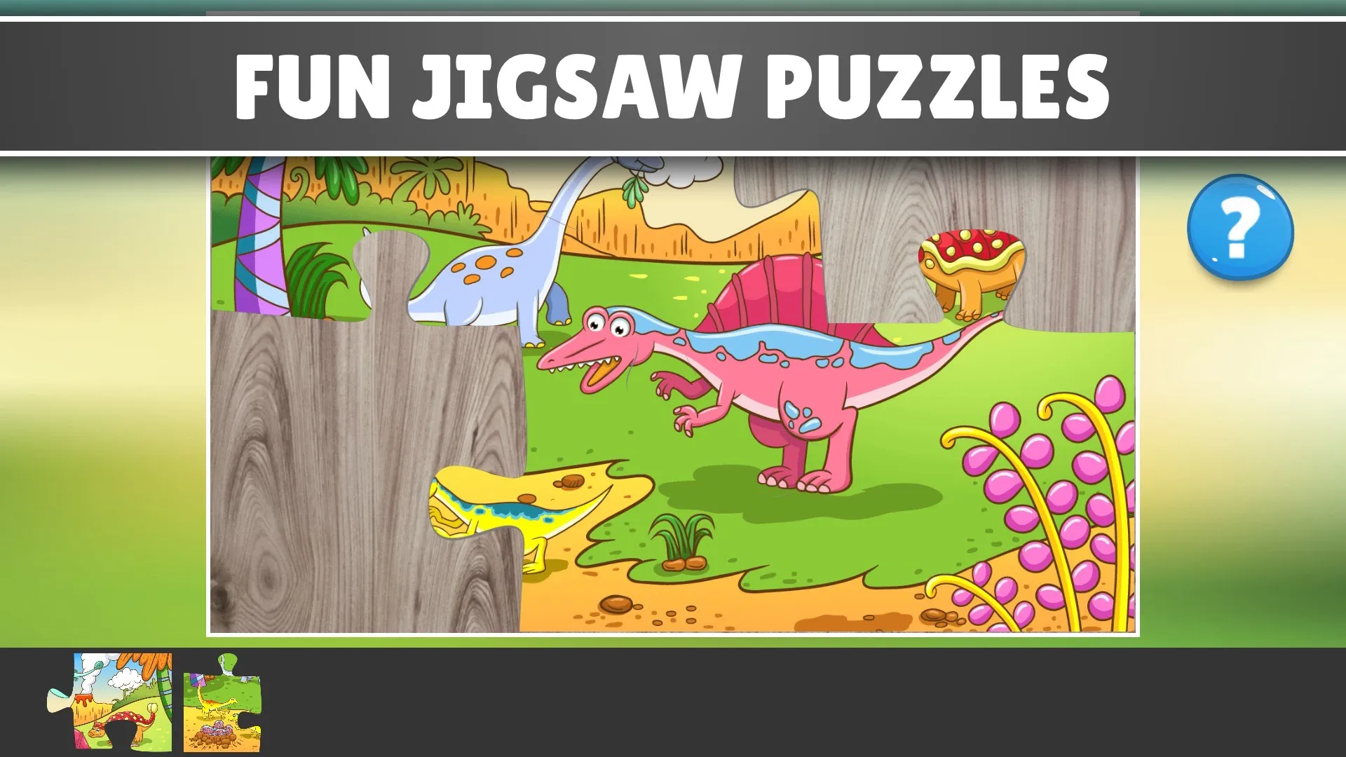 Dino Jigsaw Puzzle Adventure | Indus Appstore | Screenshot