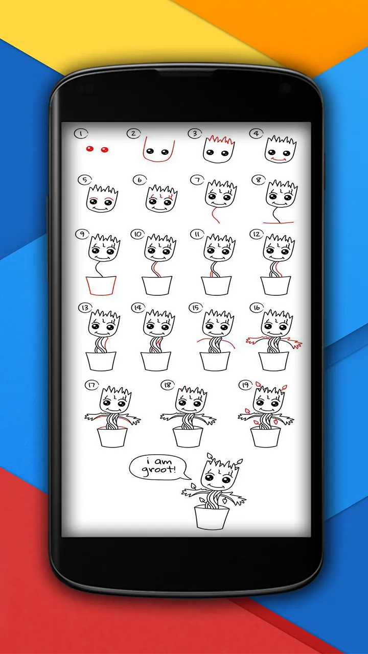 How To Draw Cartoon Characters | Indus Appstore | Screenshot