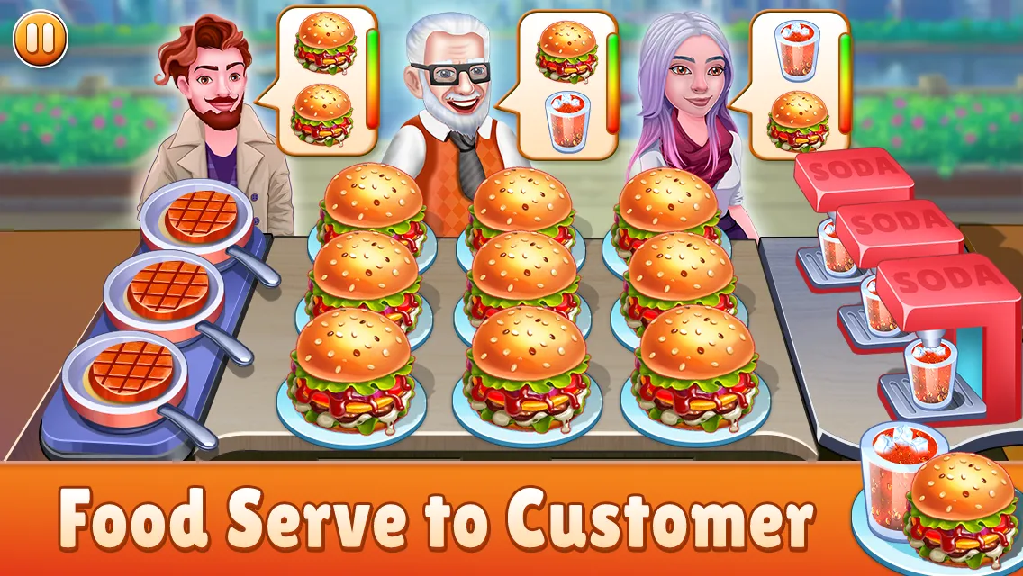 Food Serve - Cooking Games | Indus Appstore | Screenshot