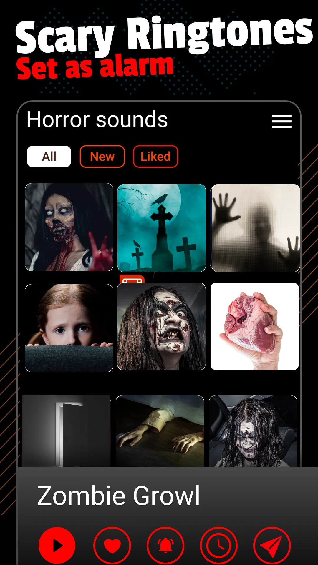 Horror Sounds Effects | Indus Appstore | Screenshot