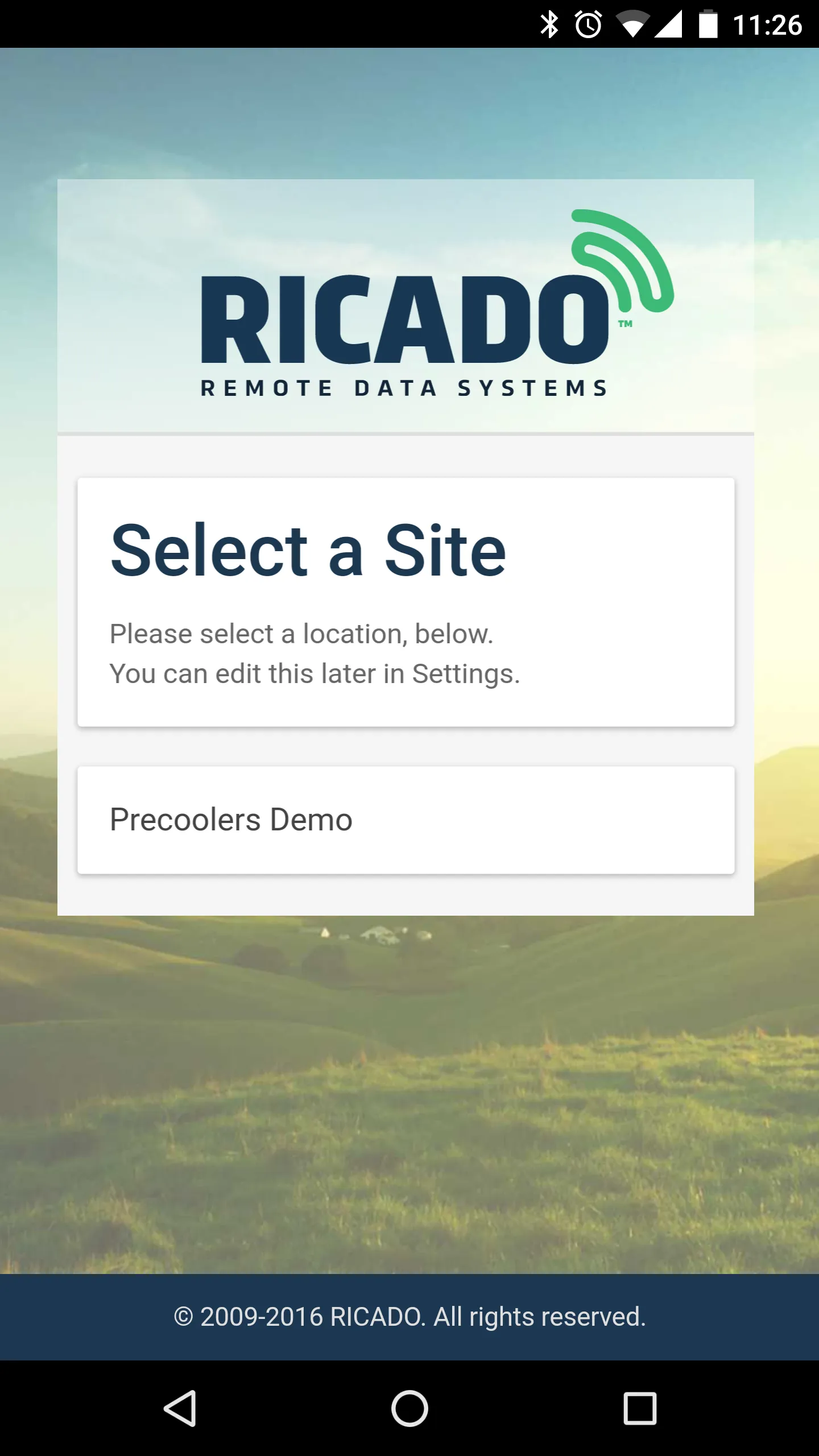 RICADO Temperature Calibration | Indus Appstore | Screenshot