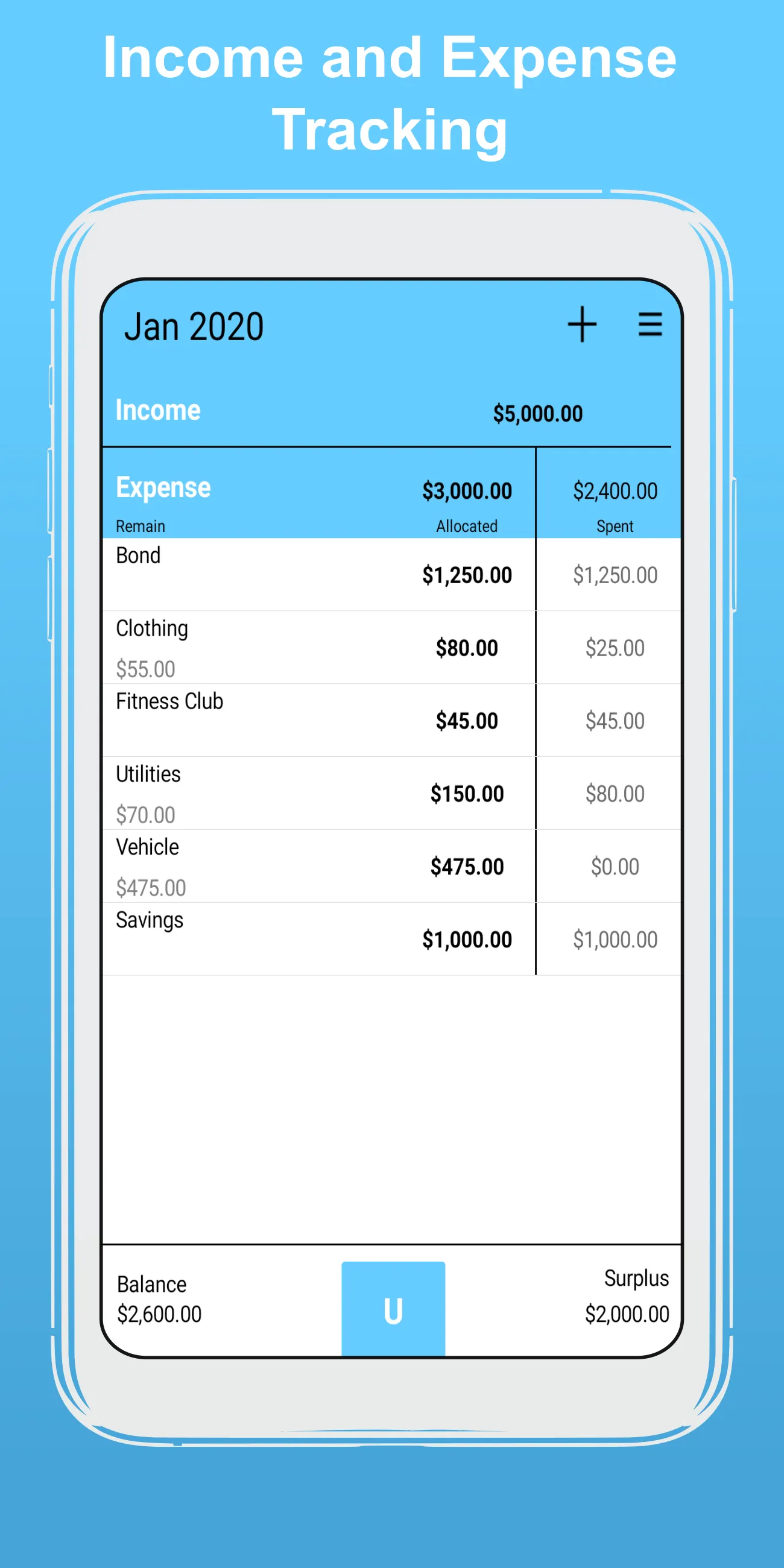 uBudget: Finance Planner | Indus Appstore | Screenshot