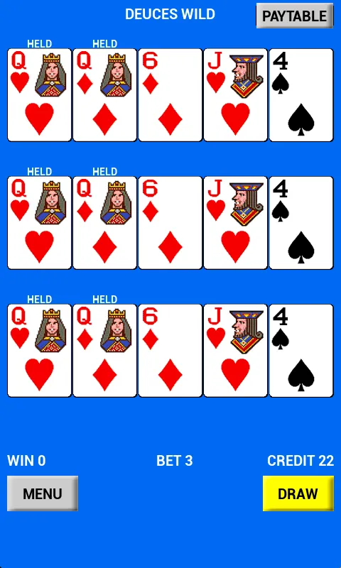 Video Poker Paradise | Indus Appstore | Screenshot