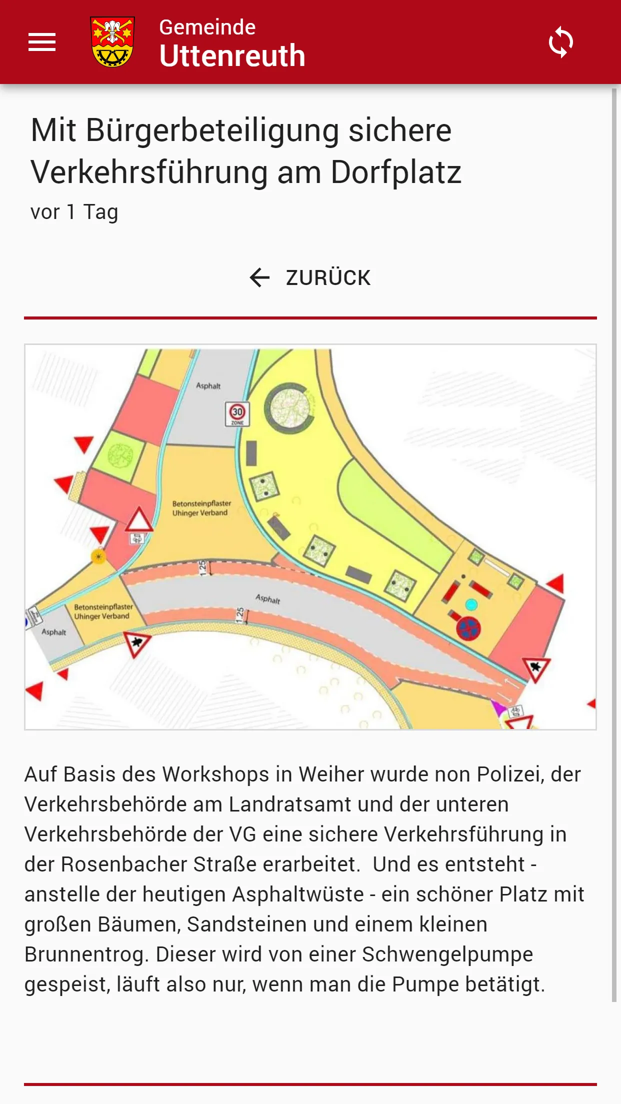 Uttenreuth App | Indus Appstore | Screenshot