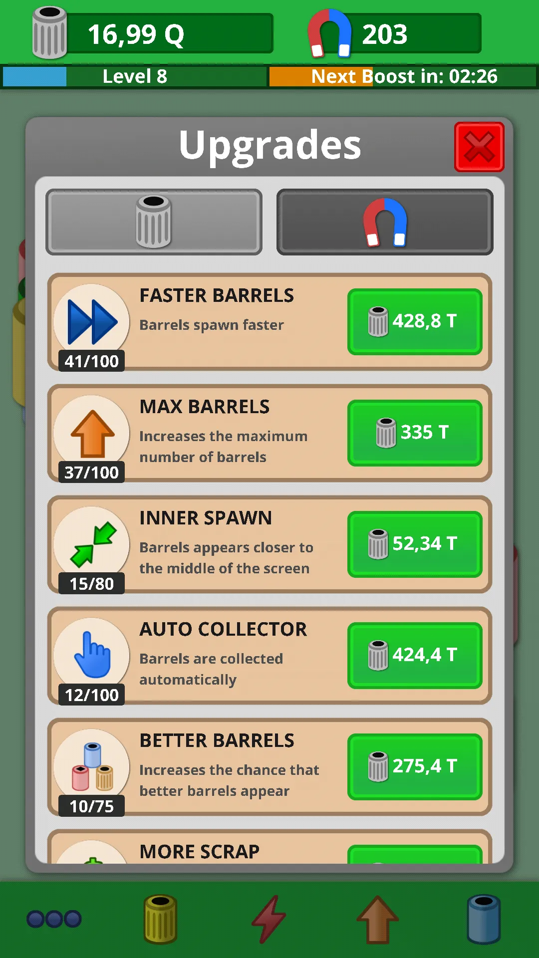 Scrap Collector Idle Game | Indus Appstore | Screenshot