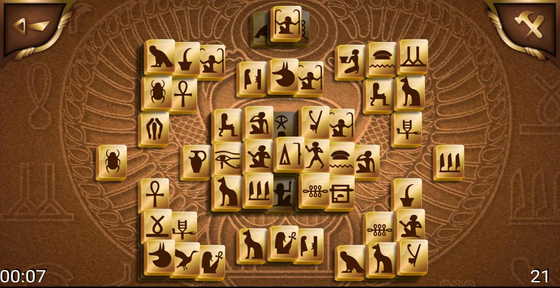 Apries - Egyptian mahjong | Indus Appstore | Screenshot