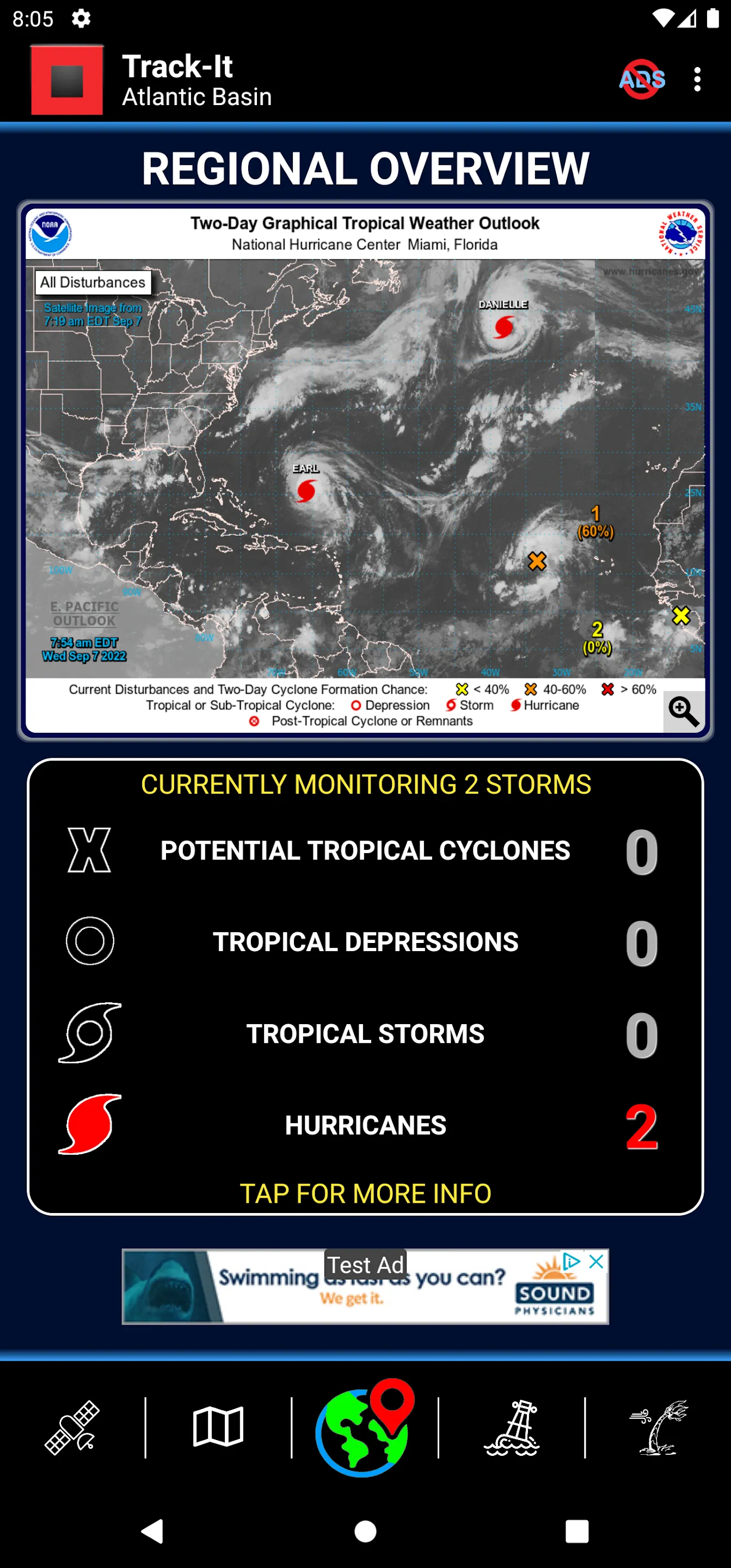 Track-It for Hurricanes | Indus Appstore | Screenshot