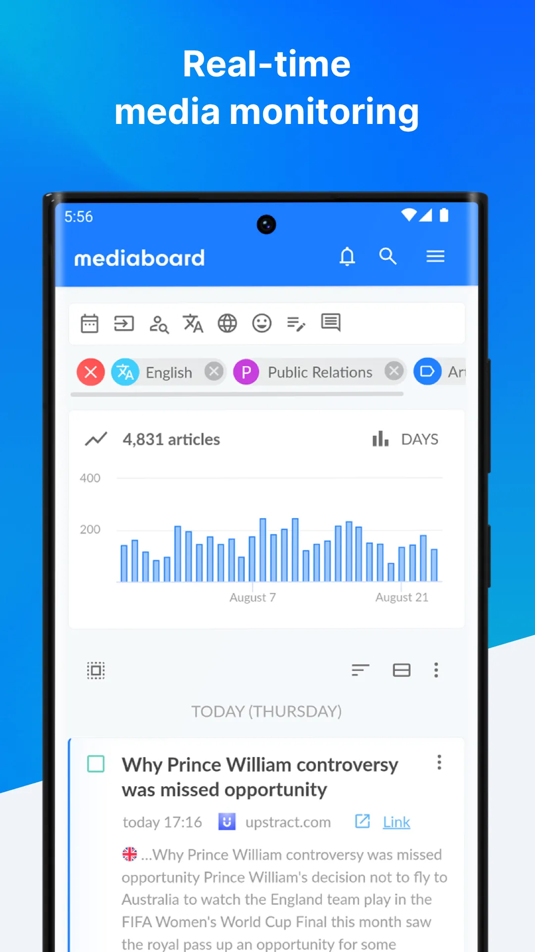 Mediaboard | Indus Appstore | Screenshot