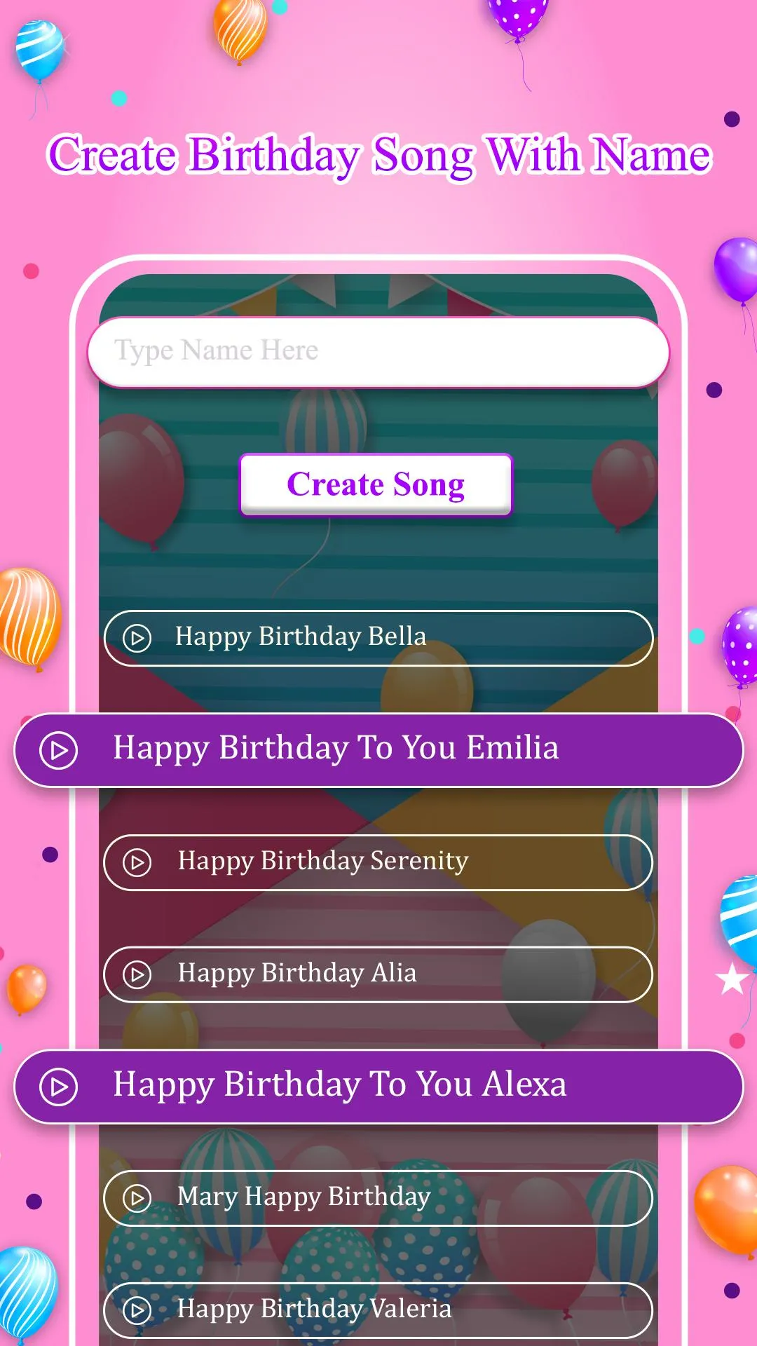 Birthday Video Maker Song Name | Indus Appstore | Screenshot