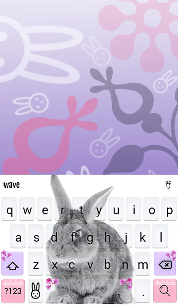 Cute Bunny Wallpaper Theme | Indus Appstore | Screenshot