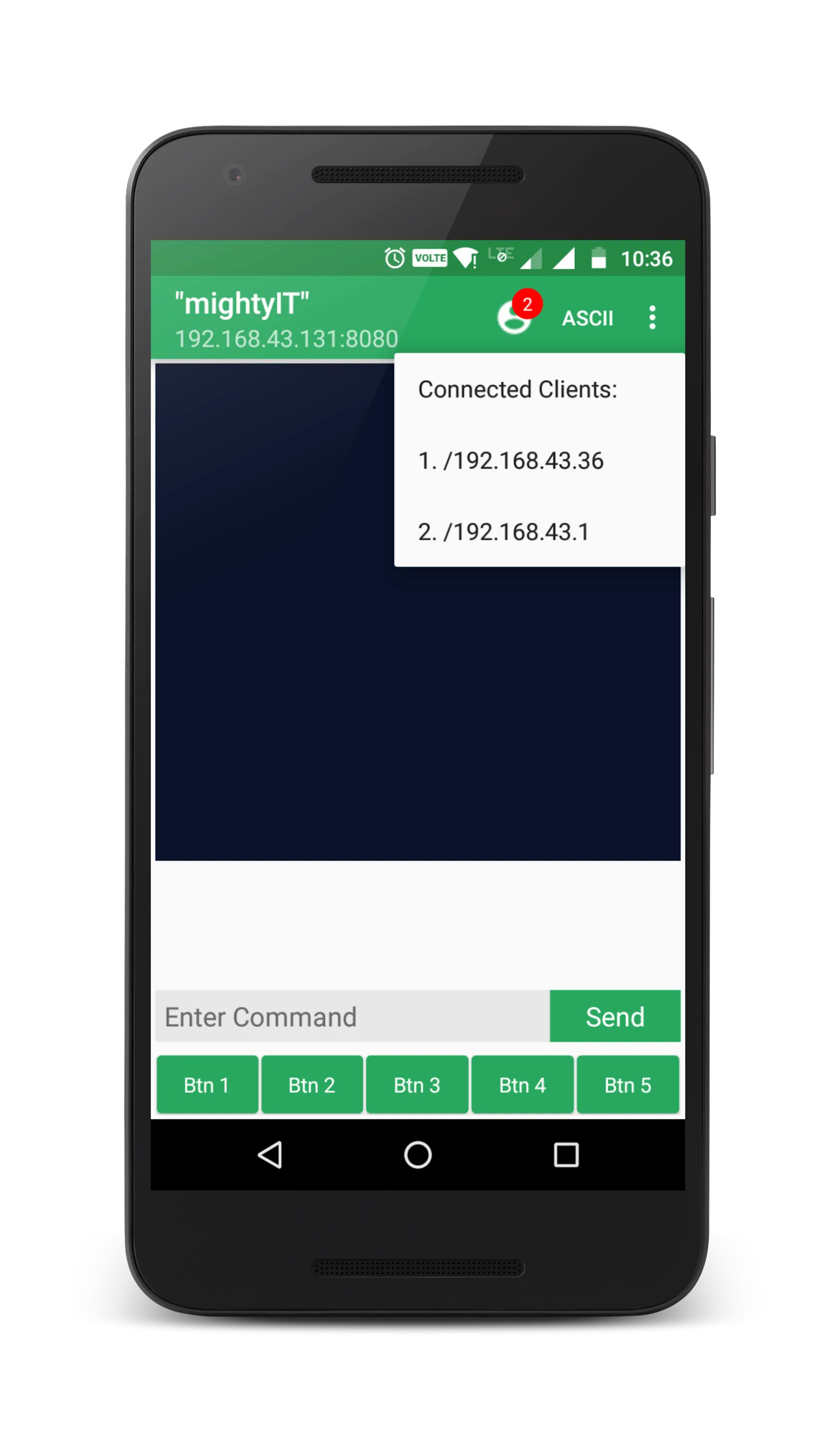 TCP Server | Indus Appstore | Screenshot