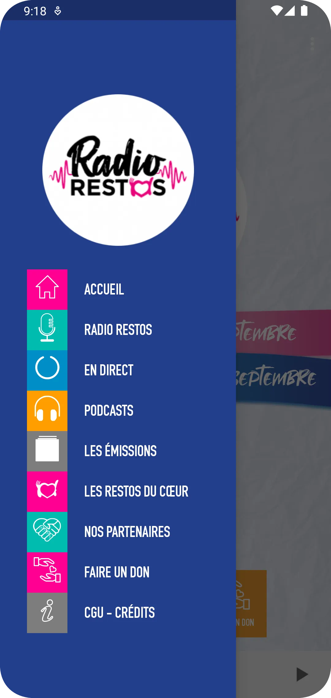 Radio Restos | Indus Appstore | Screenshot