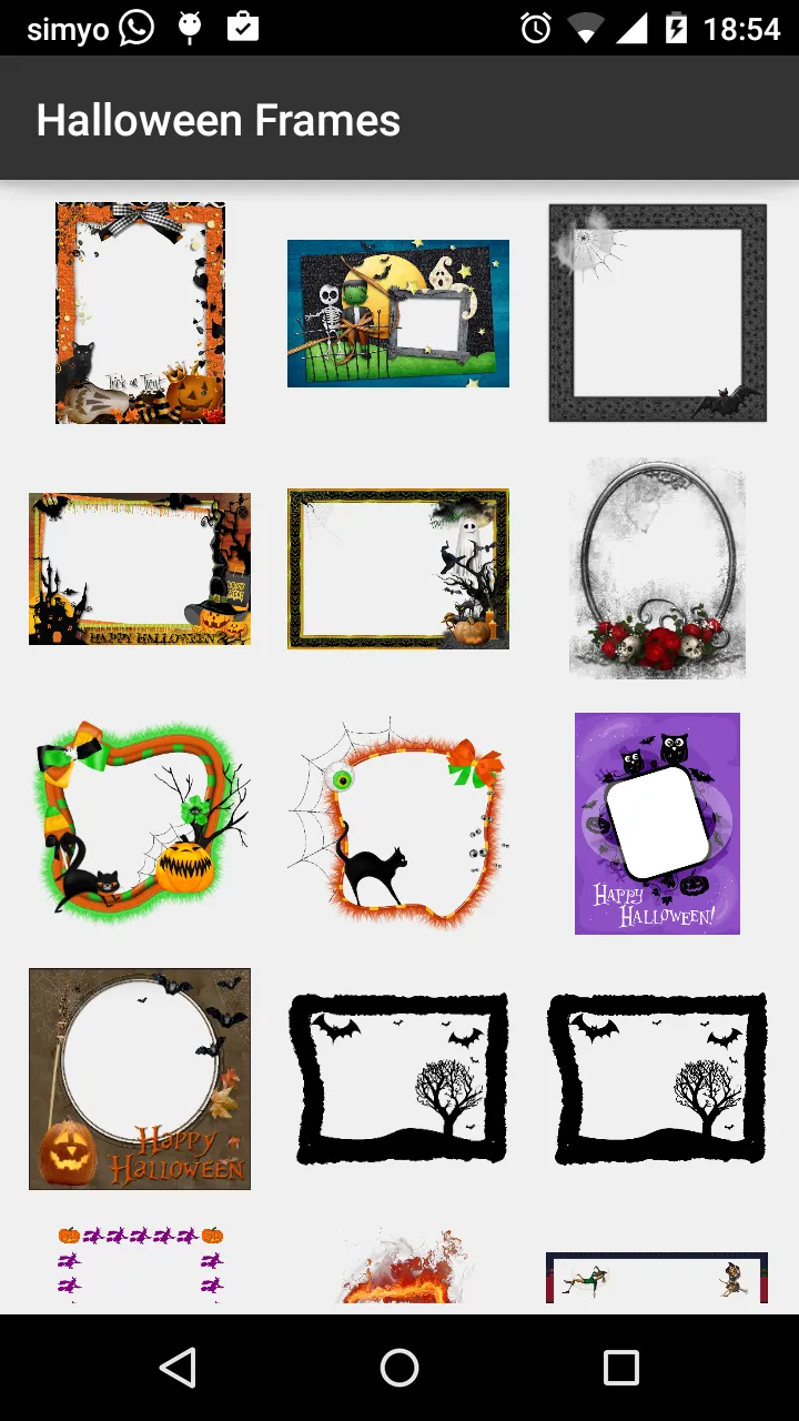 Halloween photo Frames | Indus Appstore | Screenshot