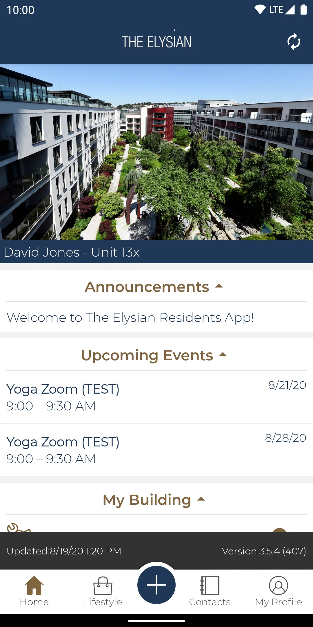 The Elysian Residents App | Indus Appstore | Screenshot