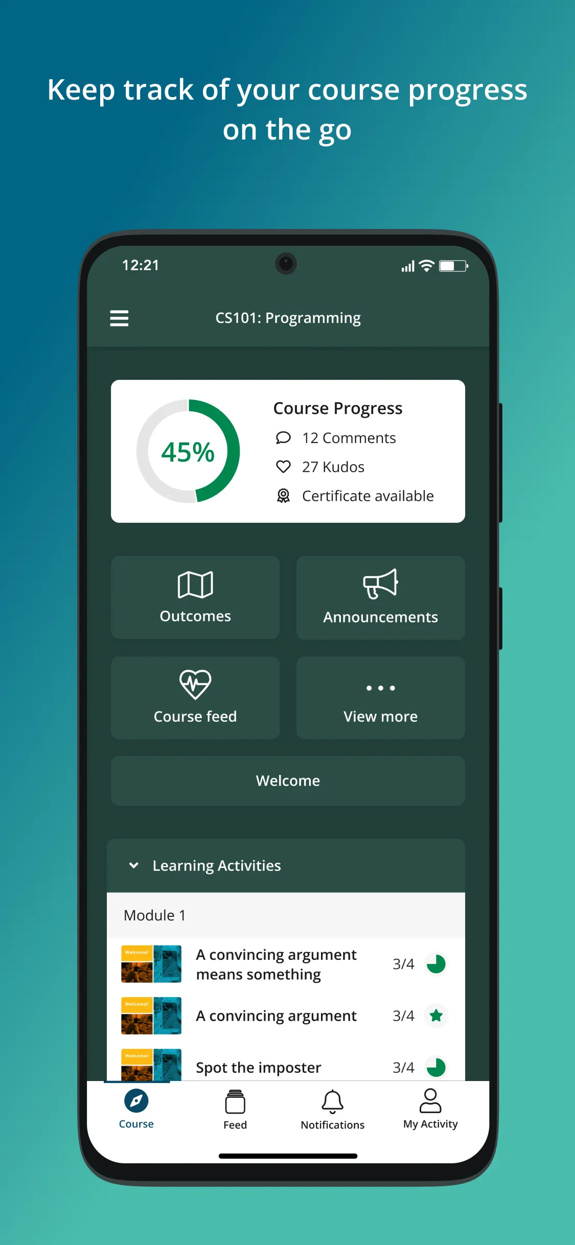 OpenLearning | Indus Appstore | Screenshot