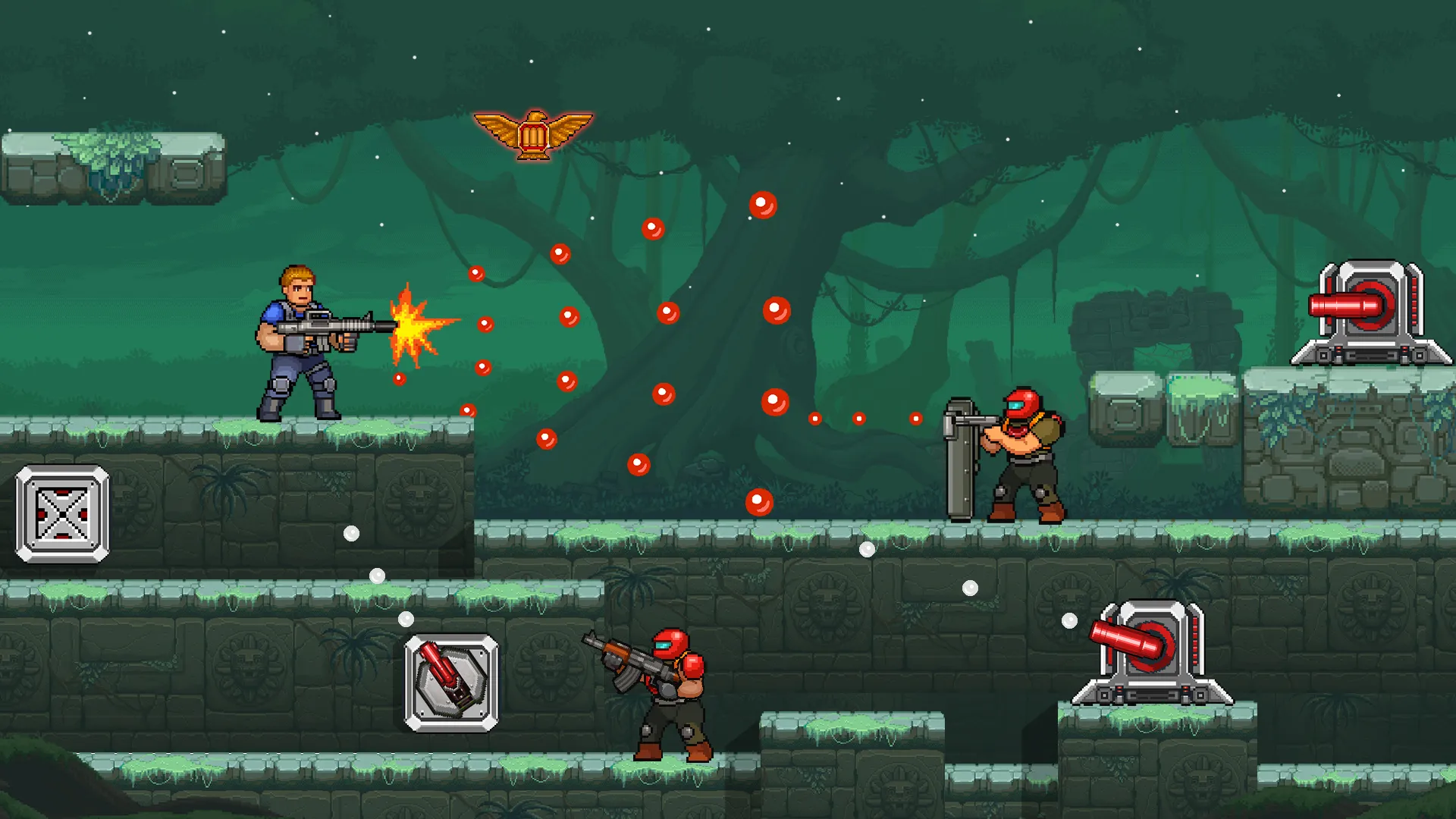 Gun Force Side-scrolling Game | Indus Appstore | Screenshot