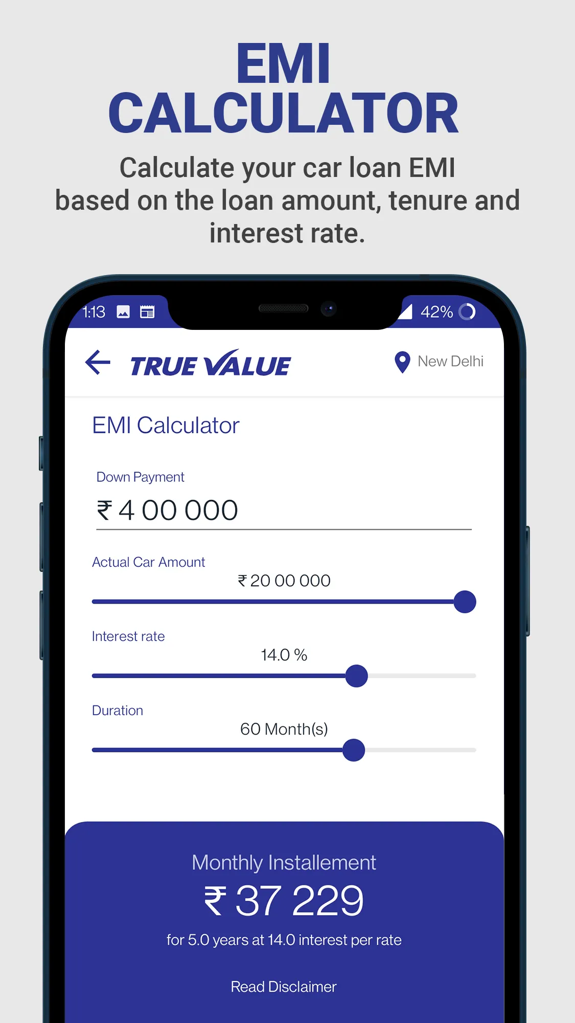 Maruti Suzuki True Value | Indus Appstore | Screenshot