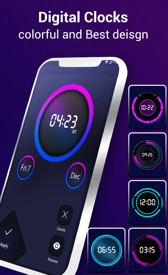 Digital Smartwatch Speak Clock | Indus Appstore | Screenshot