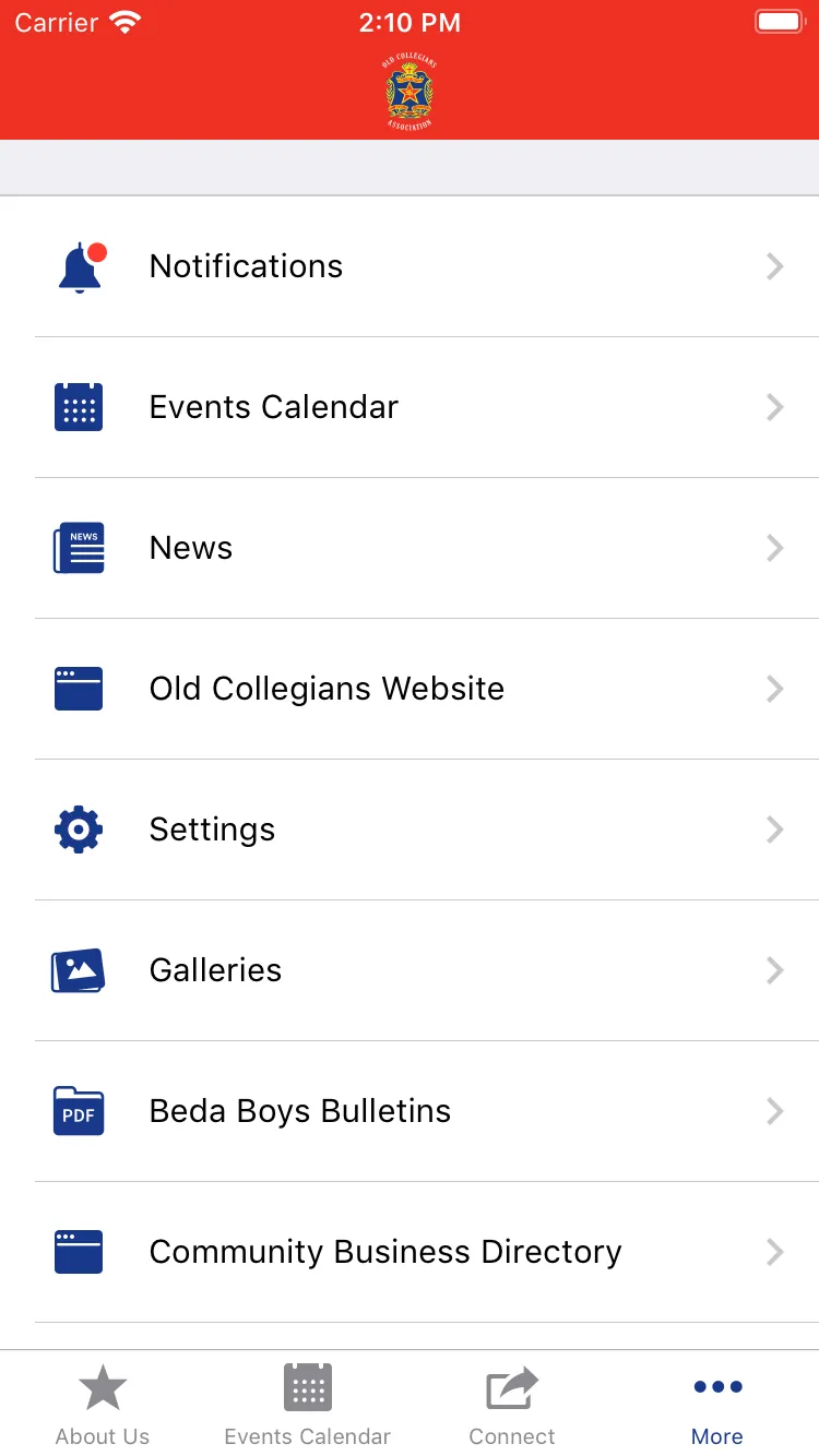 St Bede's Old Collegians | Indus Appstore | Screenshot