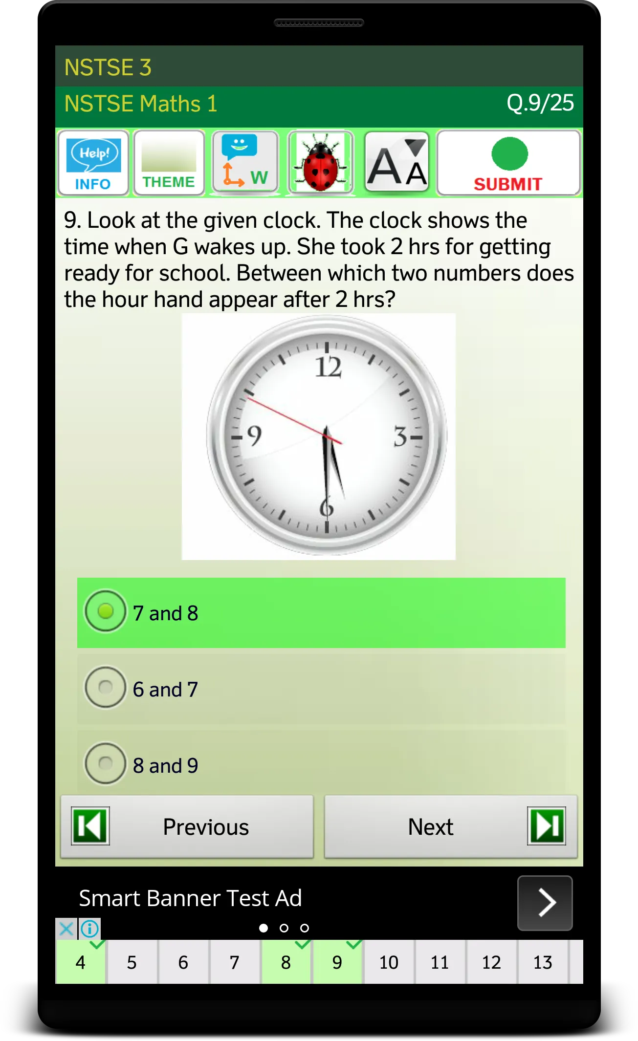 NSTSE 3 Exam Prep | Indus Appstore | Screenshot