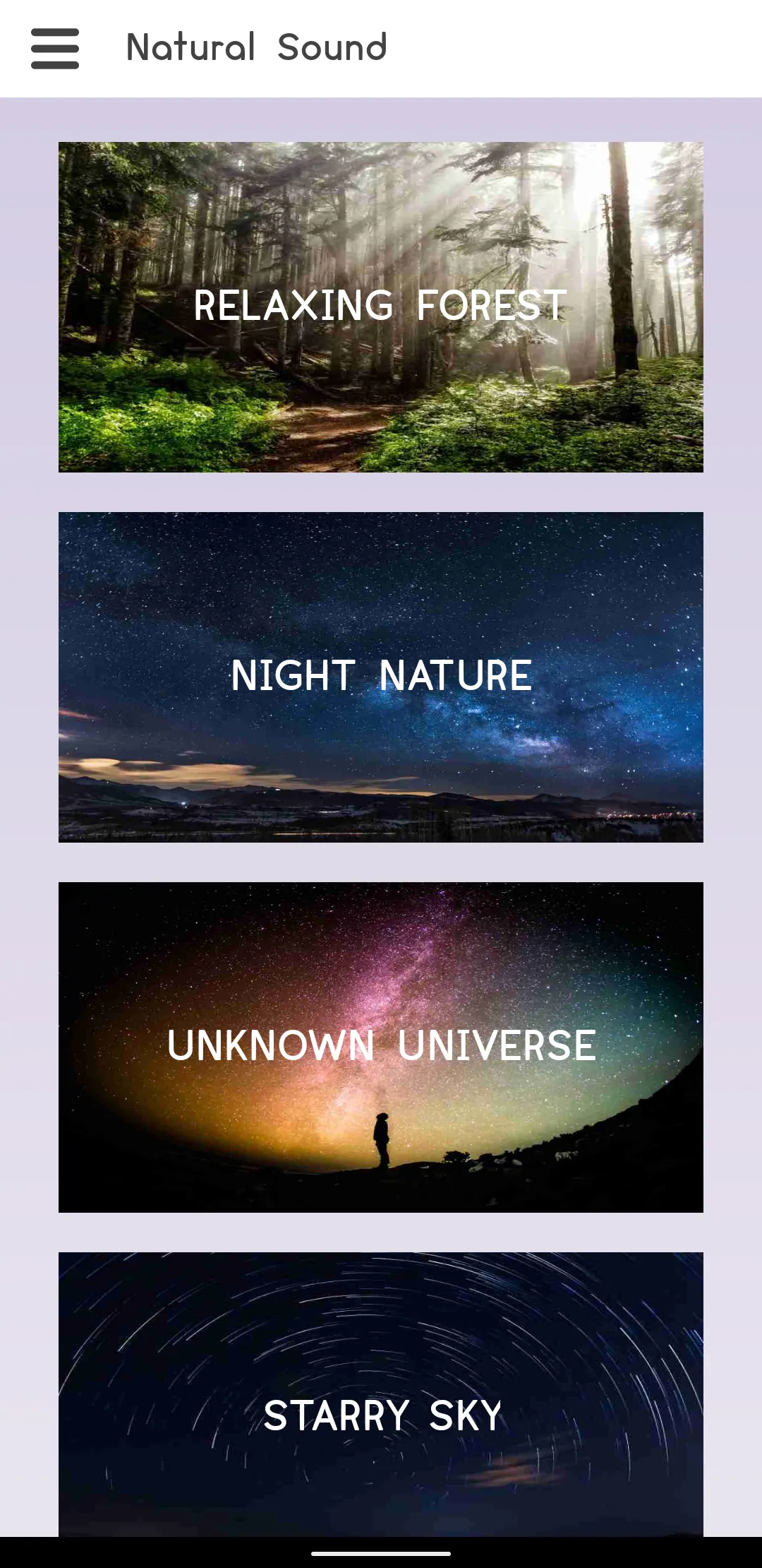 Natural, Relax Music -Offline | Indus Appstore | Screenshot