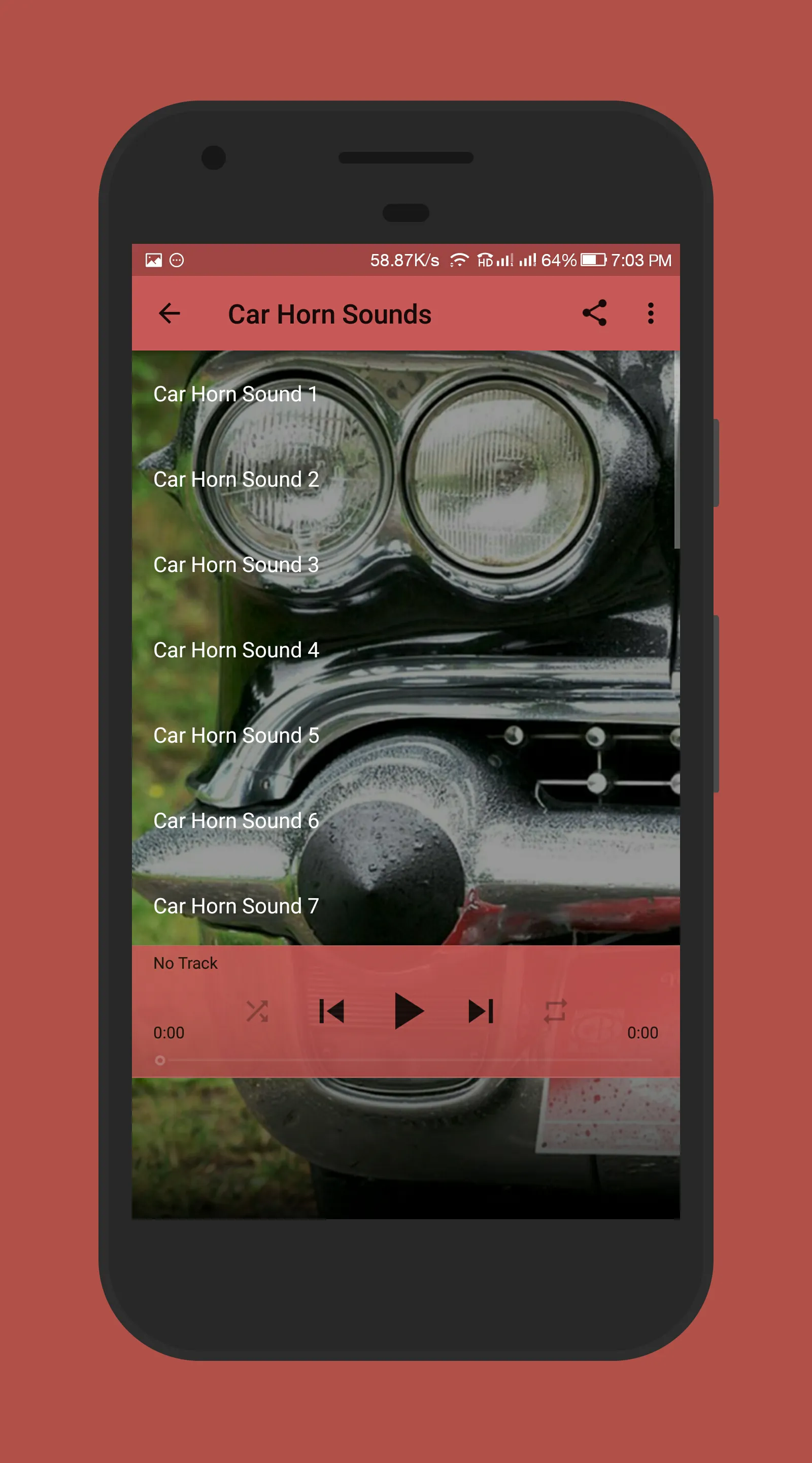 Car Horn Sounds | Indus Appstore | Screenshot