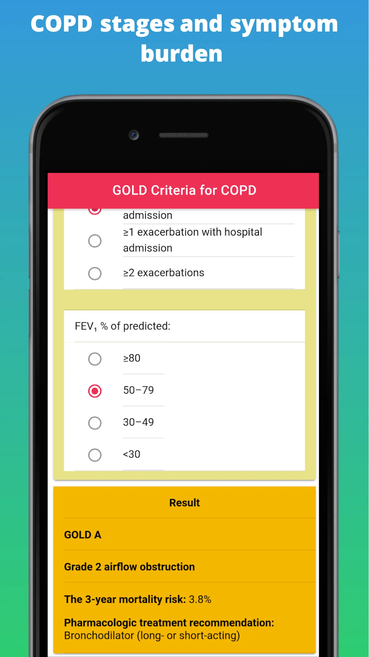 GOLD COPD | Indus Appstore | Screenshot