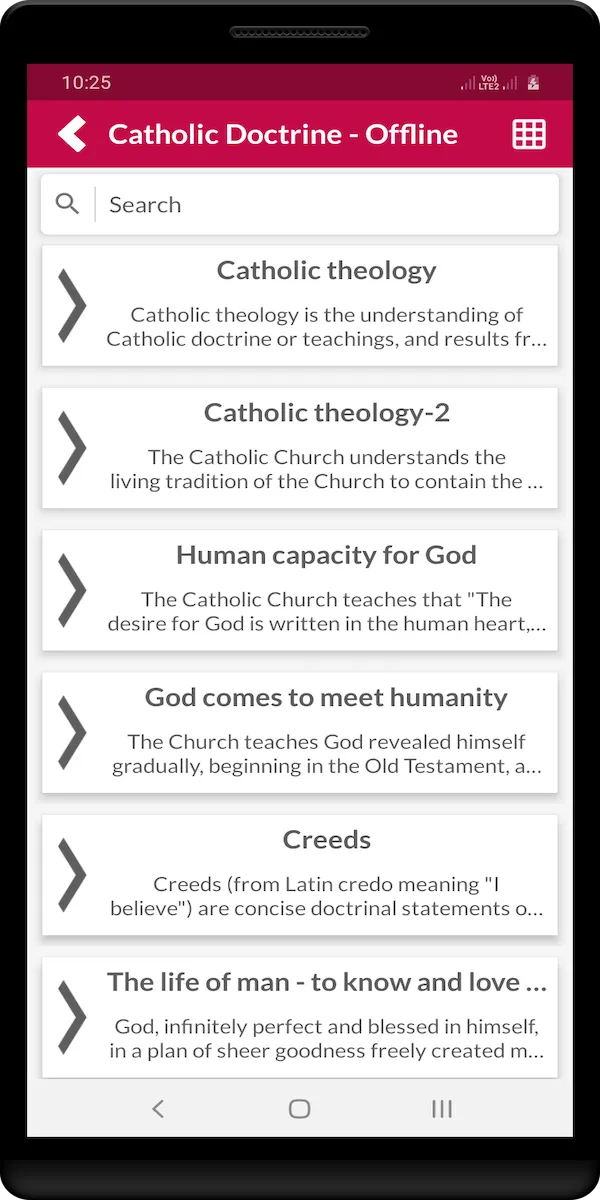 Catholic Doctrine - Offline | Indus Appstore | Screenshot