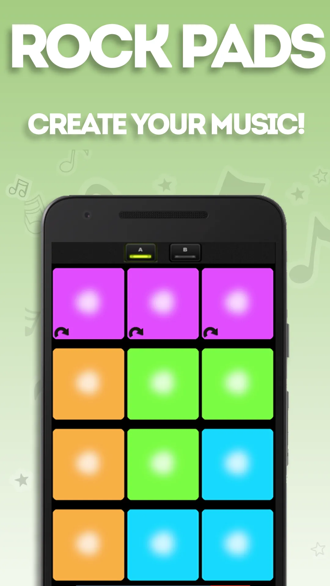 ROCK PADS (tap pads to create  | Indus Appstore | Screenshot