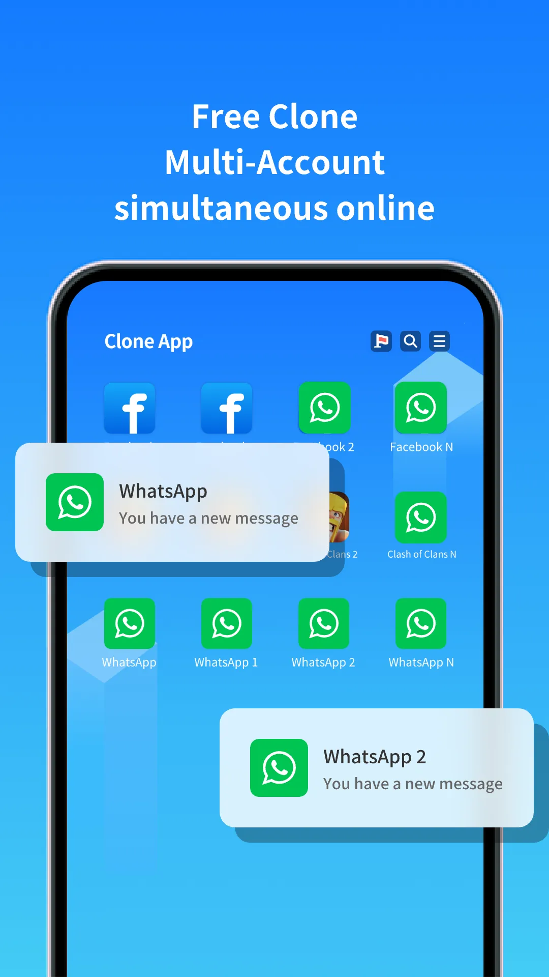 Clone App-Parallel Dual Space | Indus Appstore | Screenshot