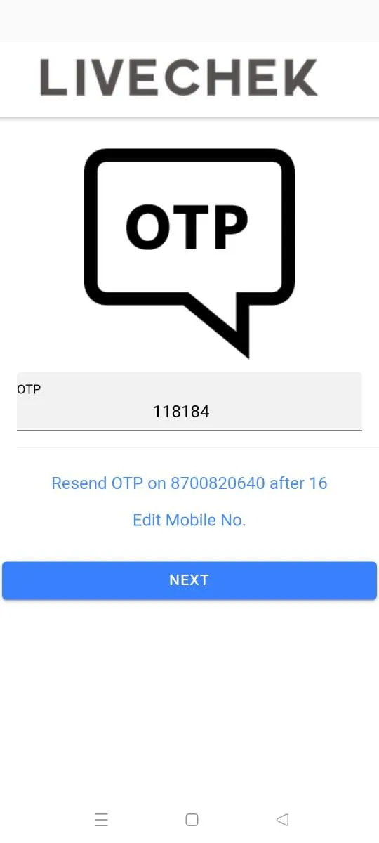 LiveChek | Indus Appstore | Screenshot